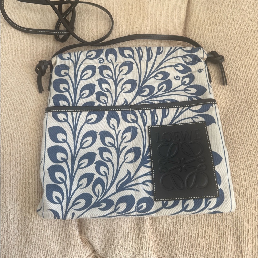 LOEWE Canvas Print Paula’s Ibiza with Leather Badge